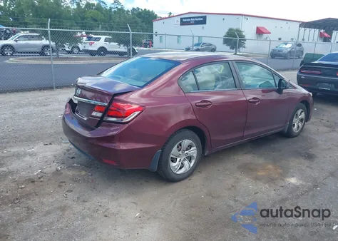 2013 Honda Civic Lx from USA, damaged, VIN 2HGFB2F53DH500370